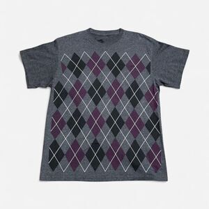 Inkinc. Gary,purple and black large size short sleeve T shirt #sleeve #Gary #ink